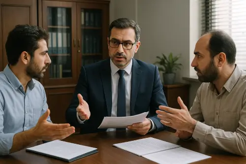 تیم تخصصی الو داوری درحال مشاوره تخصصی در دعاوی حقوقی و حل اختلاف افراد با داروی سریع و کم هزینه